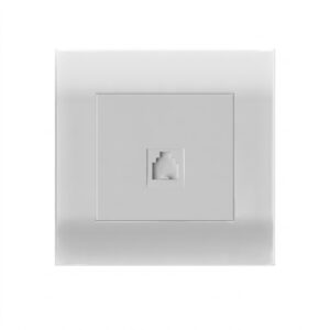 ORANGE AKOYA TELEPHONE SOCKET CLASSIC WHITE